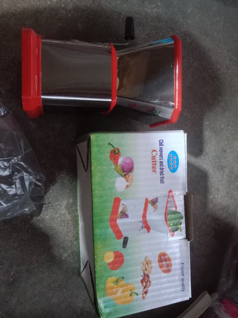 chili pepper and dried furit with steel