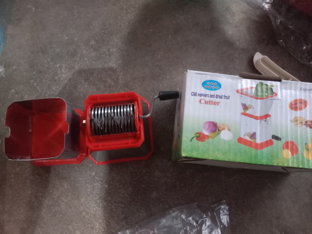 chili pepper and dried furit with steel