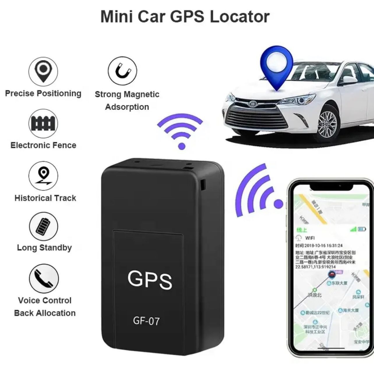 Mini Car GPS Tracker