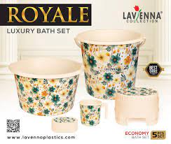 ROYAL LUXURY HOUSEHOLD Bathroom set 6 pic set