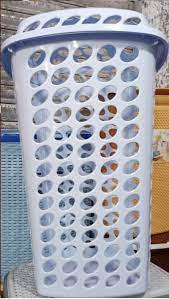 Design # 2 Laundry Basket-Cloth Basket-Washing Area-Bucket-Plastic-Standard Size