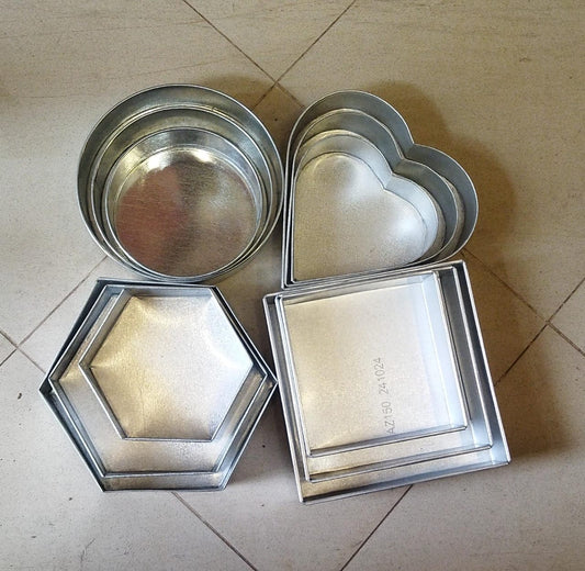 3 pcs set cake pan