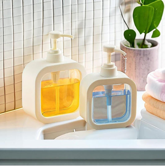 Refillable liquid soap dispenser