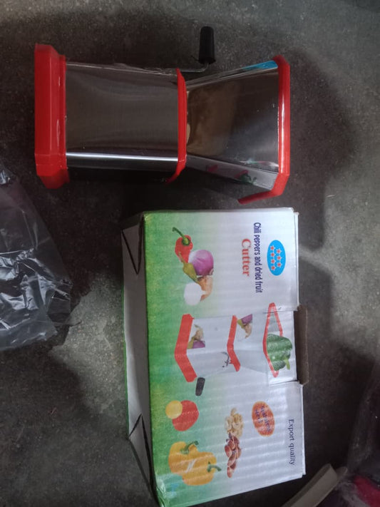 chili pepper and dried furit with steel