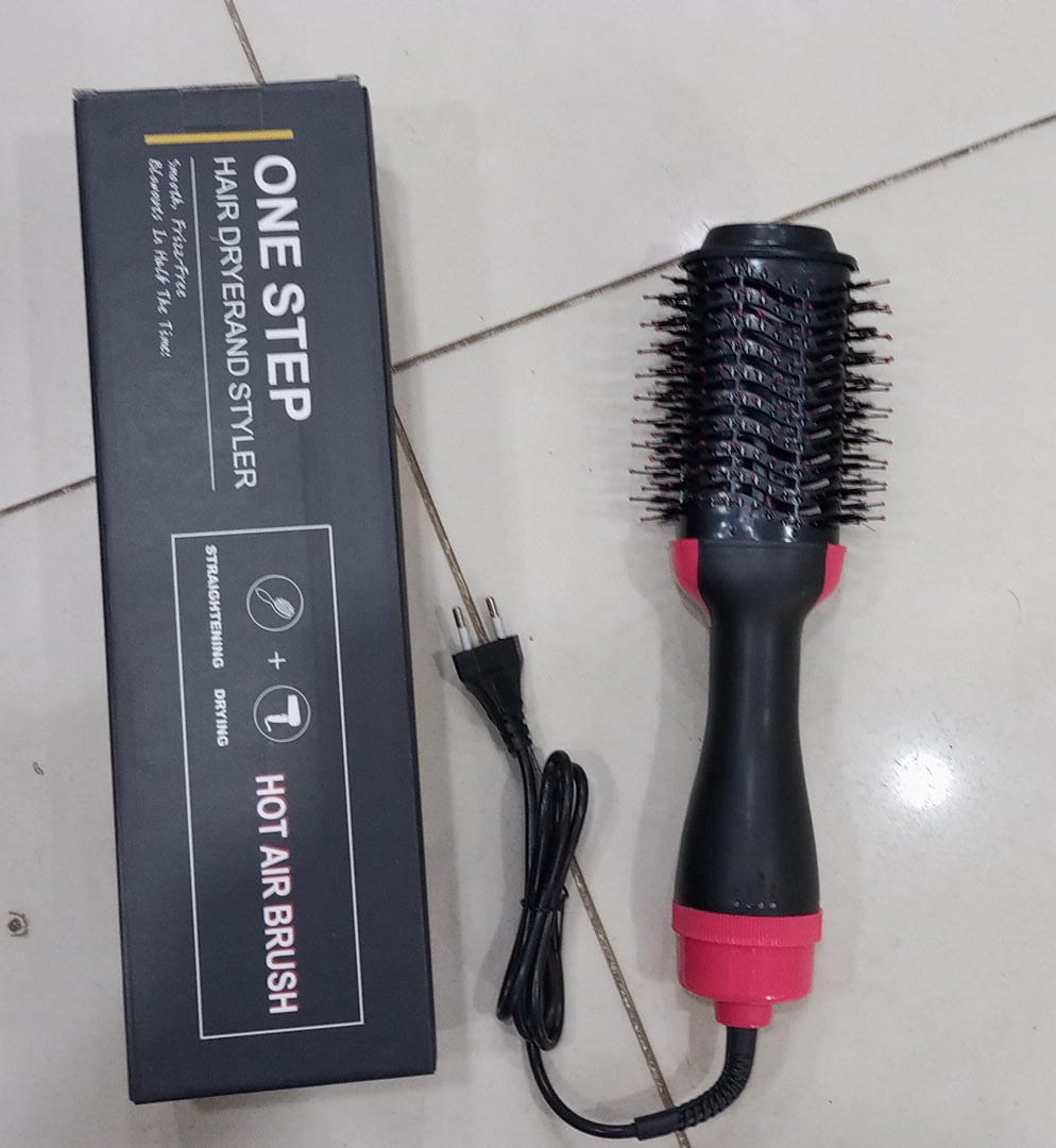 One step hair brush