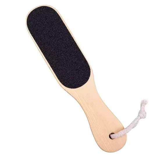 Double Sided Foot File Callus Remover for Feet Professional Wooden Pedicure🤩