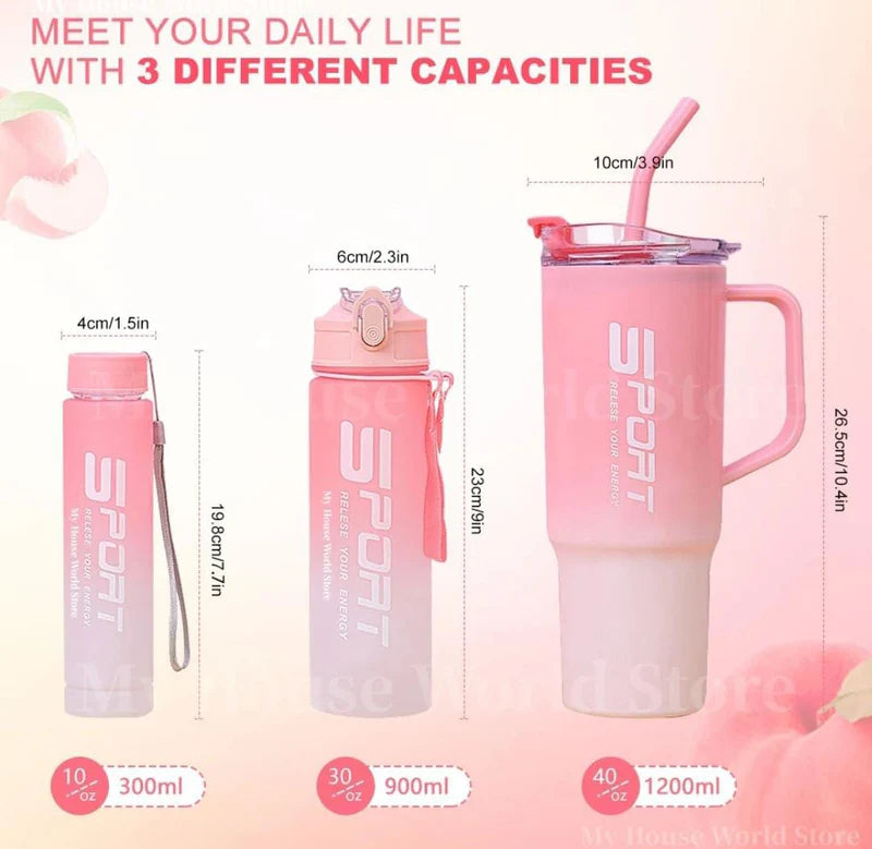 FlexiSip Outdoor Tumblers (Pack of 3)