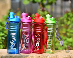 Hex Water School Bottle Thermos Different Color Water Bottle For School - Office 650 Ml - 1-Piece