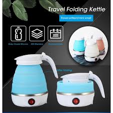 Travel Collapsible, Portable, Foldable Electric Kettle - 600ML