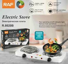 Electric Stove DOUBLE CHULA Portable Hot Plate - Open Coil Double Burner 2000 Watts