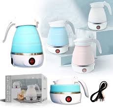 Travel Collapsible, Portable, Foldable Electric Kettle - 600ML