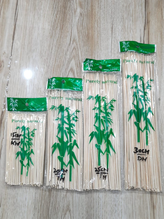 Barbq wooden sticks  24 PCs set all