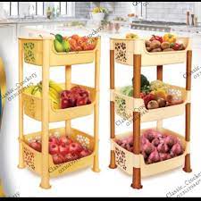 Smart Kitchen Rack 3 - Tiered - Multicolor