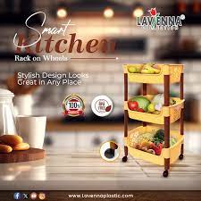 Smart Kitchen Rack 3 - Tiered - Multicolor